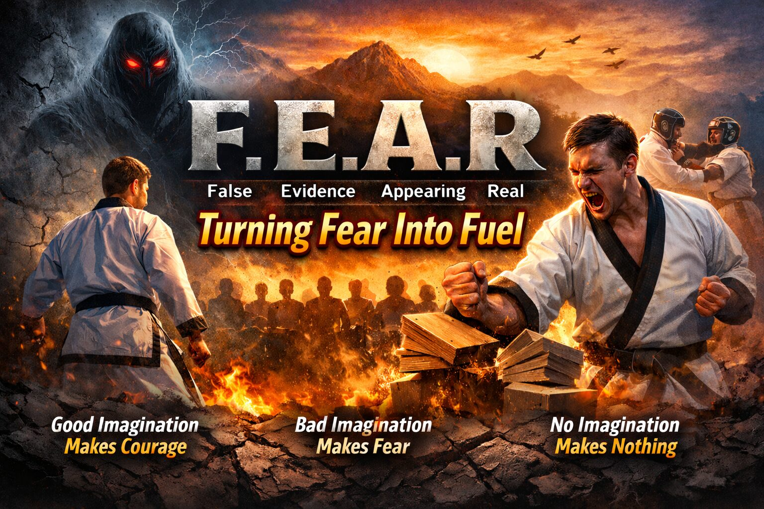 F.E.A.R in Tang Soo Do: Turning Fear Into Fuel
